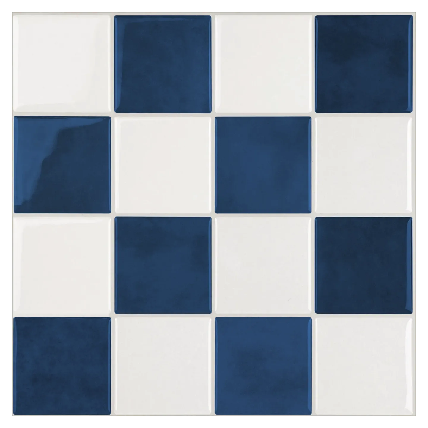 Revestimento 3D Autocolante - Azul Retrô