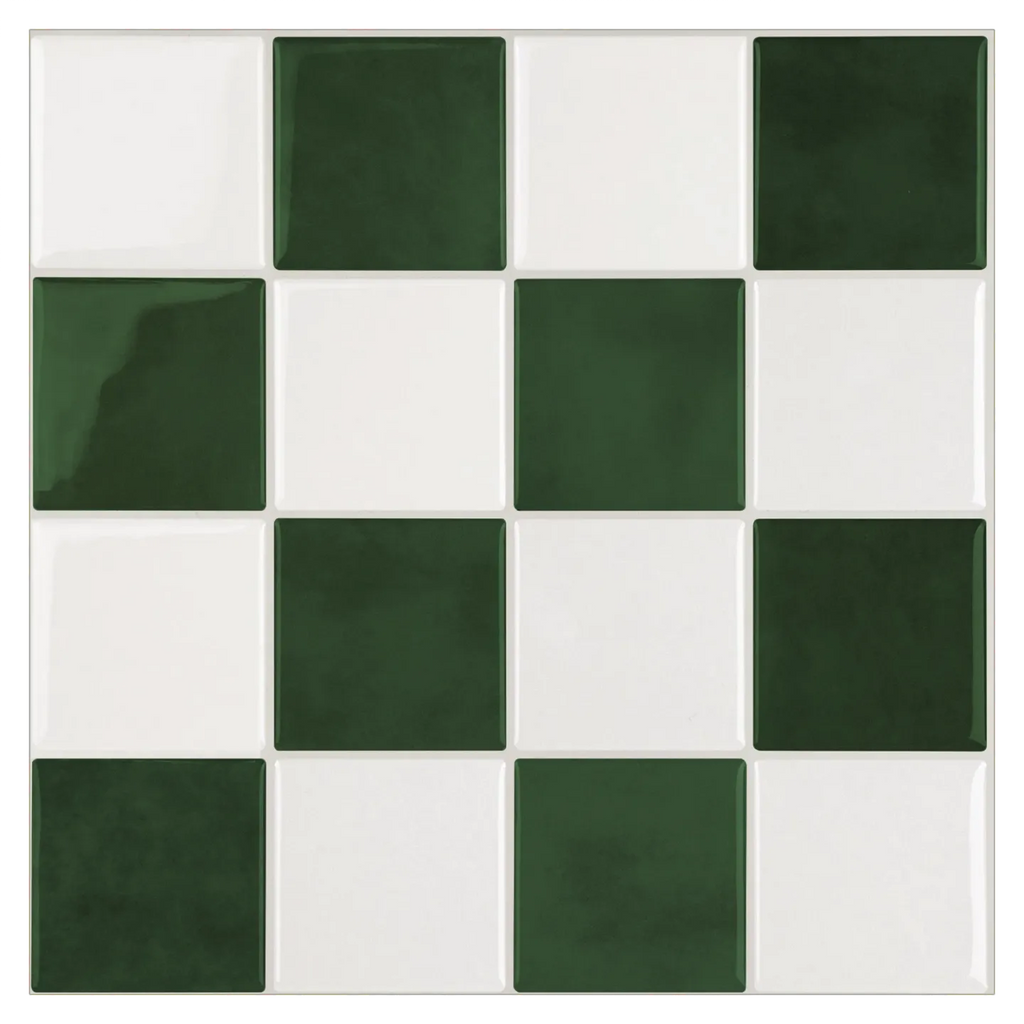 Revestimento 3D Autocolante - Verde Retrô