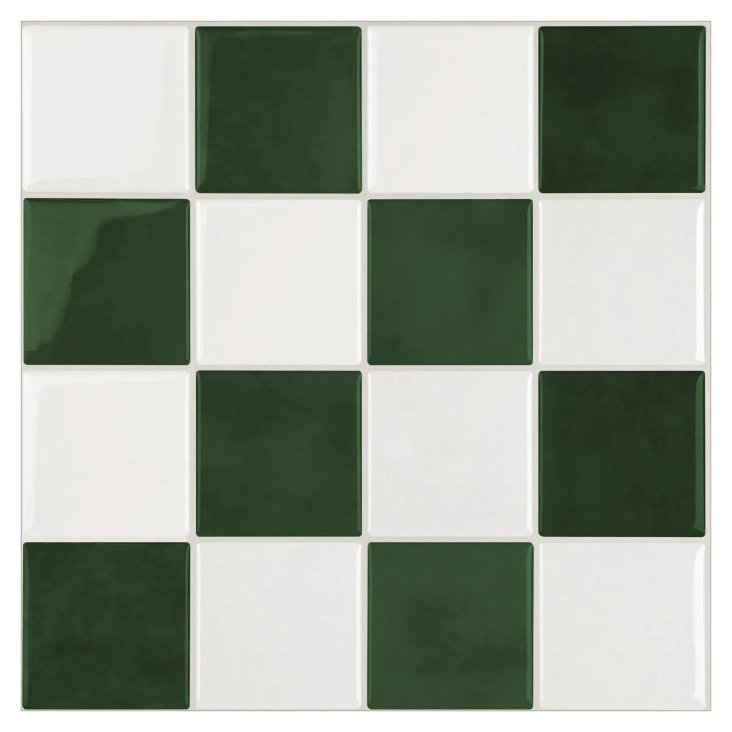 Revestimento 3D Autocolante - Verde Retrô